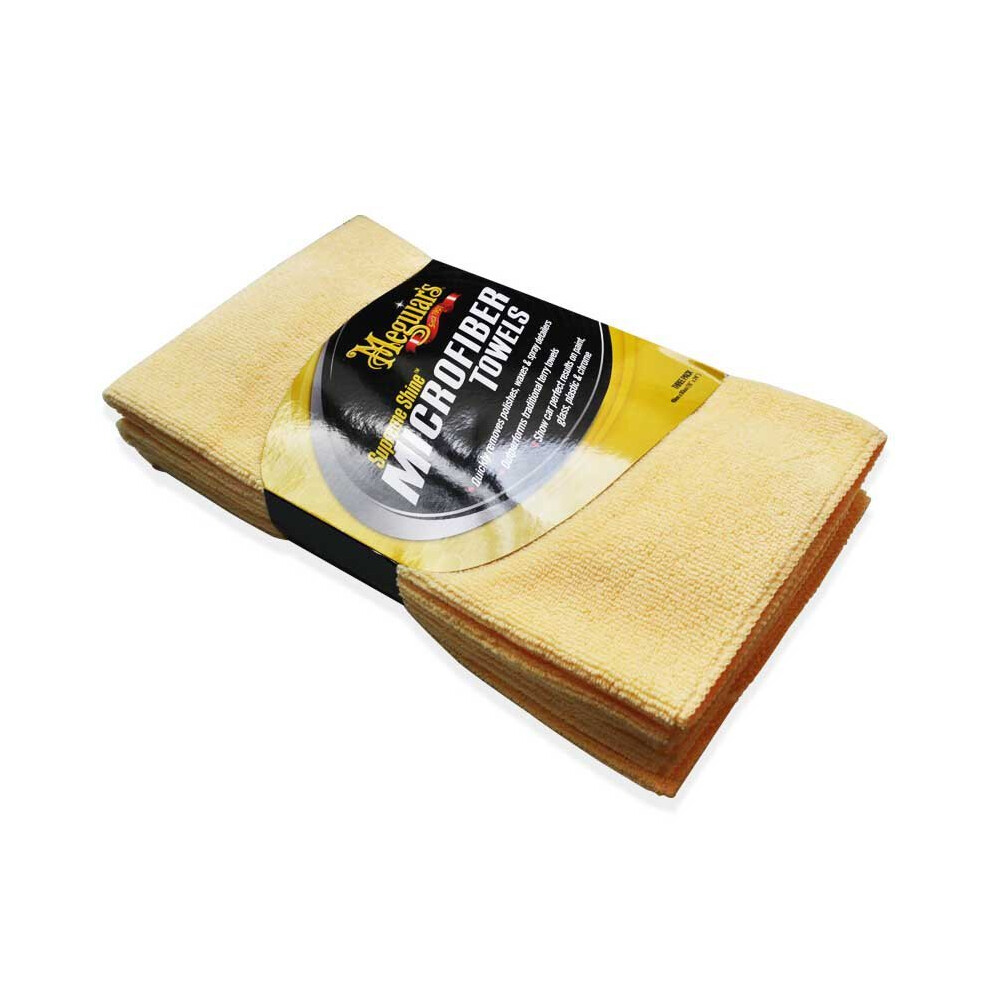 Meguiar's X2020eu Supreme Shine Microfibre Towels (3 Pack) 4050756601378