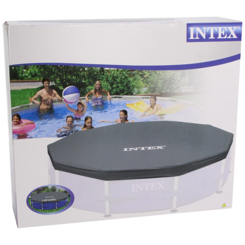 Intex Intex 15' Frame Round Pool Cover (58901) 1