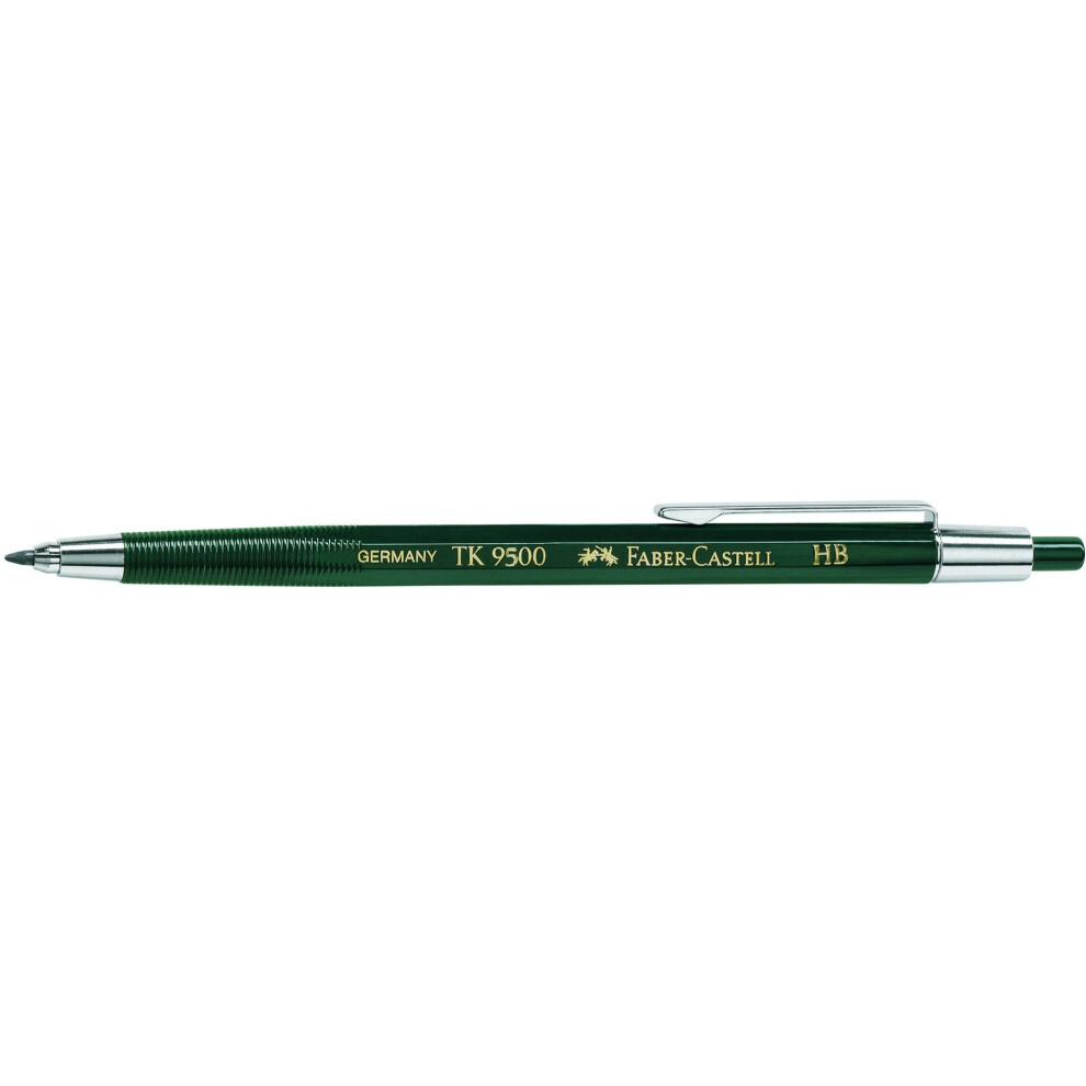 Faber-Castell 139500 - TK 9500 Tail Point Marker, thickness: 2 mm, hardness: HB, shank color: green