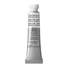 Winsor & Newton 5 ml Tube Professional Water Colour, Titanium White Opaque