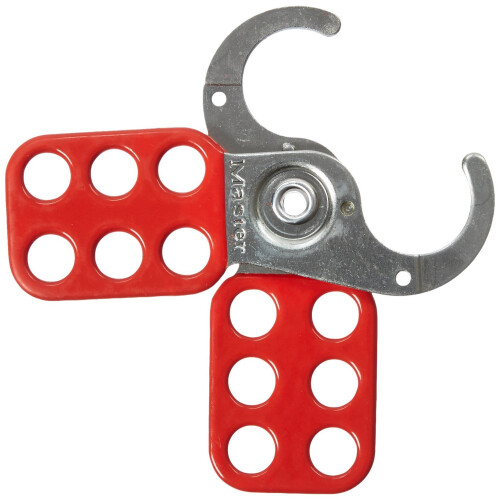 Master Lock Masterlock S420 25 mm M/Lock Steel Lockout Hasp - Red