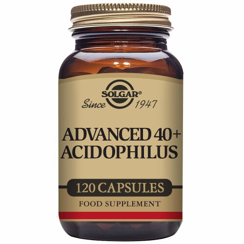 Solgar Solgar, Advanced 40+ Acidophilus, 120 Vegetarische Kapseln