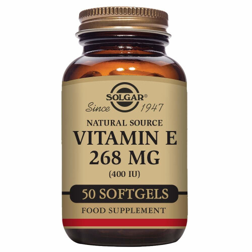Solgar Vitamina E 400 UI (268Mg) 50Cap.blanda