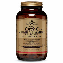 Solgar, Ester-C Plus, Vitamin C, 500 mg, 250 Gemüsekapseln