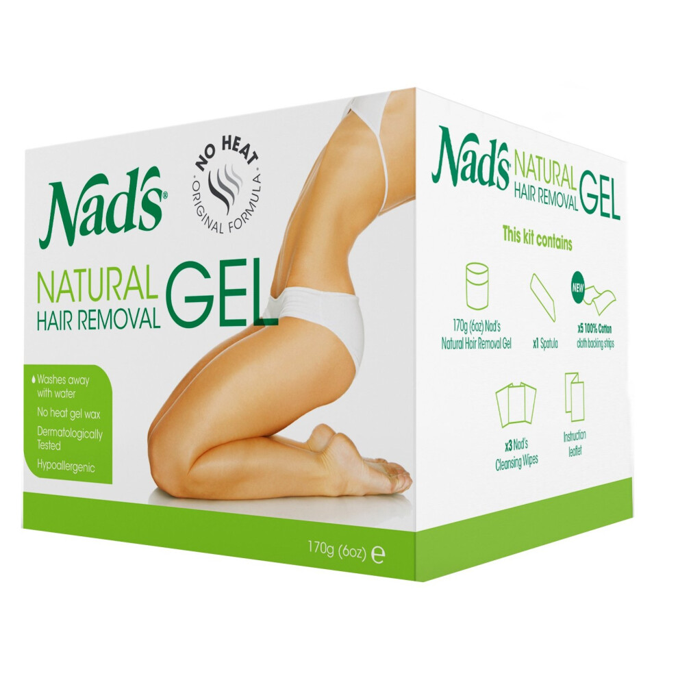 Nad's Natural Hair Removal Gel, 170g