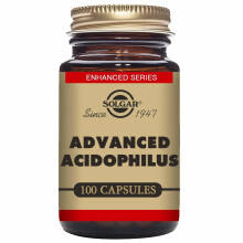 Solgar Advanced Acidophilus Vegetable Capsules - Pack of 100