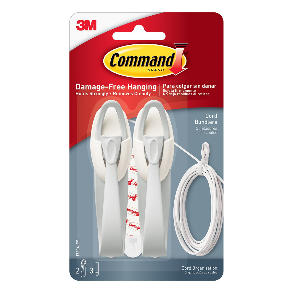 3M Cord Bundlers with Command Strips