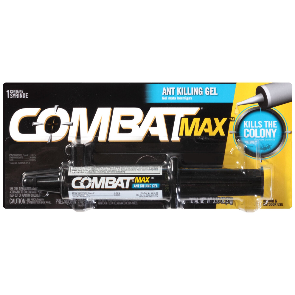 Combat Max, Ant Killing Gel, 27 Grams
