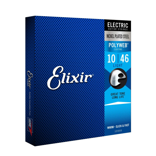 Elixir Polyweb Electric Guitar Strings - Light (0.010-0.046) 2