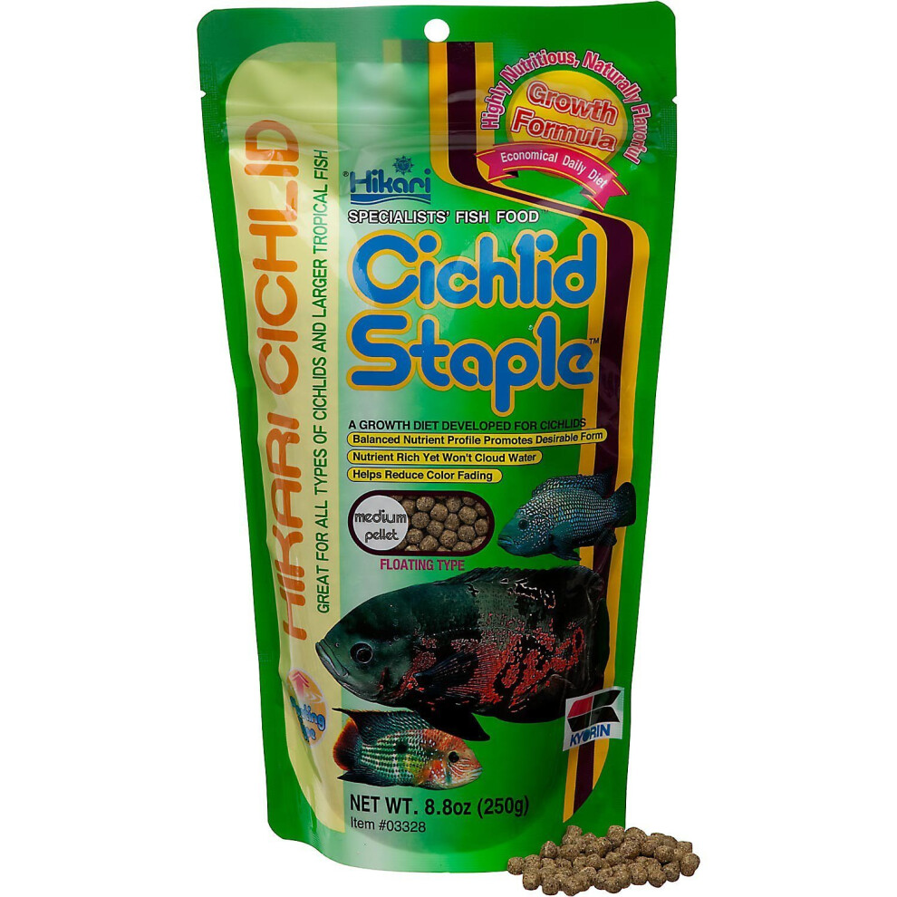 Hikari Cichlid Staple Medium Pellet 250g