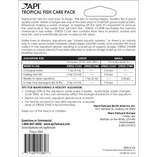 API Tropical Fish Care Water Conditioner, 30 ml 1