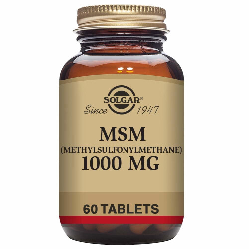 Solgar Solgar MSM 1000 mg Tablets - Pack of 60