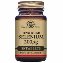 Selen 200 mcg 50 Tabletten Solgar