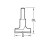 Trend Trend T420/35 X 8mm Tungsten Carbide Hinge Sinking 35mm Dia 4