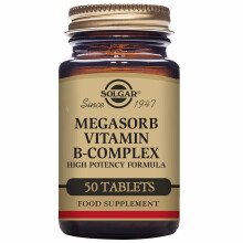 Megasorb Vitamine B-Complex 50 Comprimés Solgar
