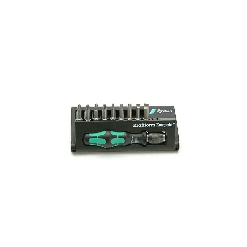 Wera Kraftform Kompakt 10 Screwdriver Insert Bit Set