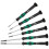 Wera Wera Kraftform 2035/6 A Micro Screwdriver Set - 4 Slotted 2 Phillips 2