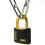 Abus ABUS 01040 Nautic Inox Series Solid Brass Padlock - Black 7