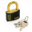 Abus ABUS 01040 Nautic Inox Series Solid Brass Padlock - Black 2