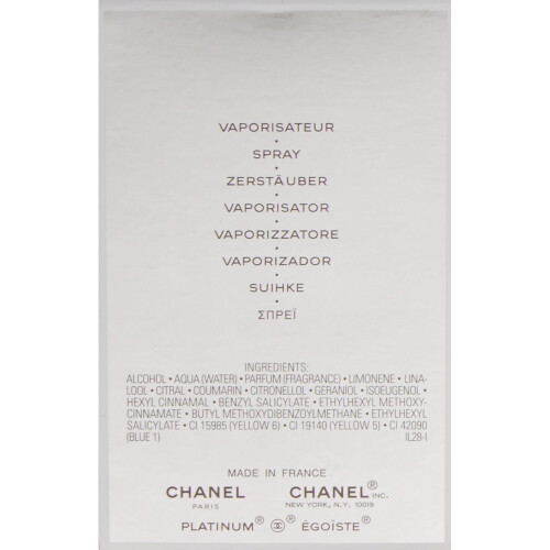 Chanel Chanel Egoiste Platinum, 50 ml 1