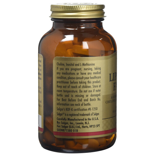 Solgar Solgar Lipotropic Factors Tablets - Pack of 100 1