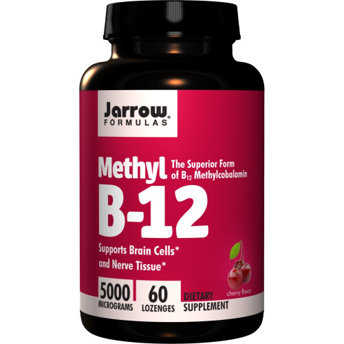 Jarrow-Formulas Jarrow Formulas - Methyl B-12, 5000 mcg, 60 zuigtabletten