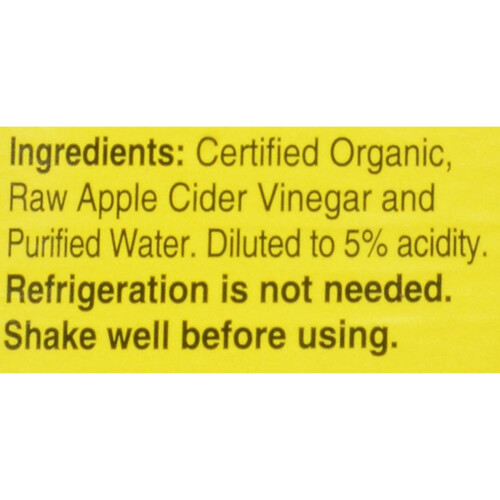 Braggs Vinegar Apple Cider, Organic, 32 oz. 2