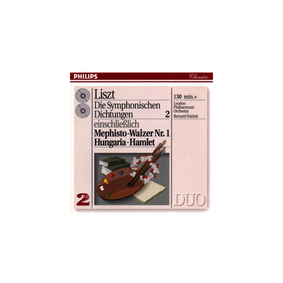 Liszt - Tone Poems, Vol. 2 including Mephisto Waltz No.1, Hungaria & Hamlet.