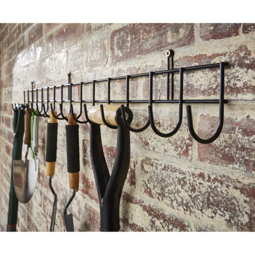 Direct Online Houseware Extra-Long Tool Rack In Black Powder Coating 1
