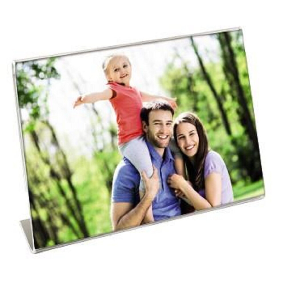 Hama 10 x 15 cm Acrylic Landscape Portrait Frame, Transparent