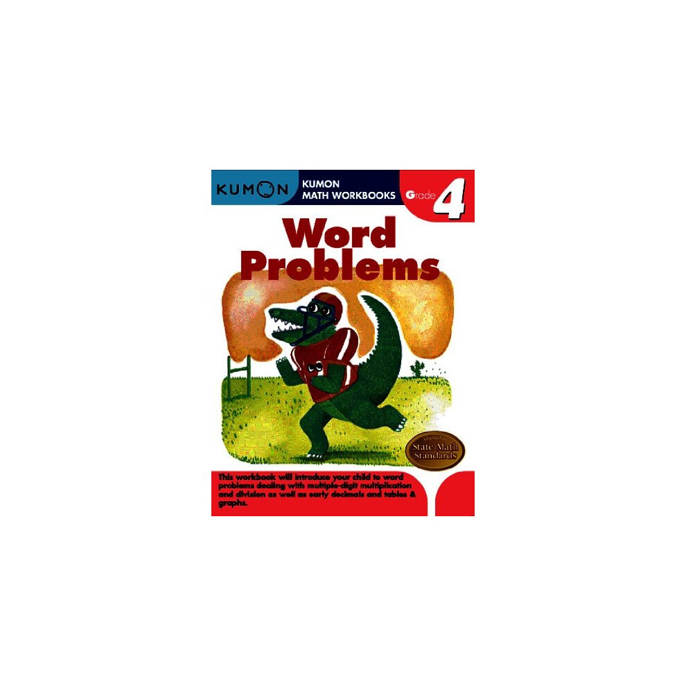 Isdp Word Problems, Grade (Kumon Math Workbooks) Size 4