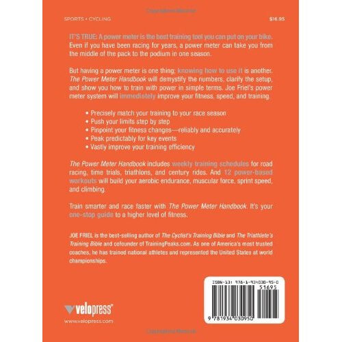 The Power Meter Handbook: A User's Guide for Cyclists and Triathletes 1