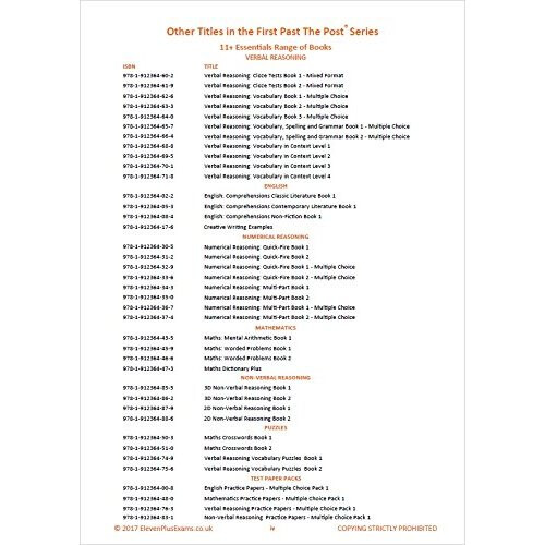 Numerical Reasoning: Quick-Fire Book 2 (First Past the Post) 1