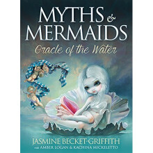 Myths & Mermaids: Oracle of the Water, 44 Full Colour Oracle Cards and Book