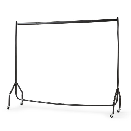Direct Online Houseware Extra Heavy Duty 6ft Long x 5ft Tall Clothes Rail In Black 2