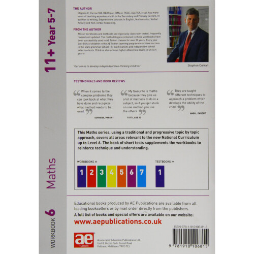 11+ Maths Year 5-7 Workbook 6: Numerical Reasoning 1