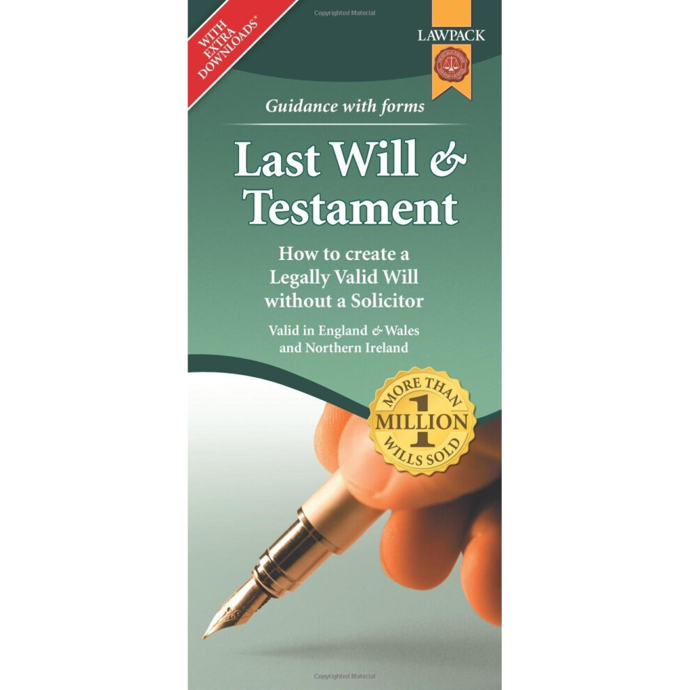 Last Will & Testament Form Pack