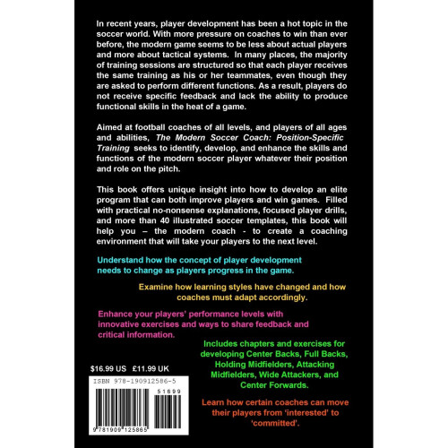 The Modern Soccer Coach: Position-Specific Training 1
