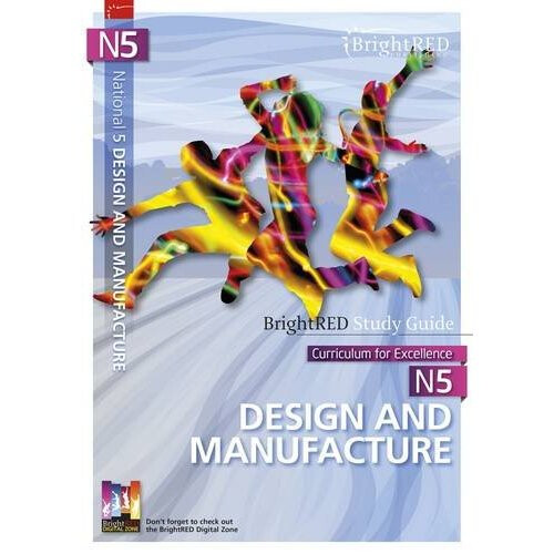 National 5 Design and Manufacture (Bright Red Study Guide)
