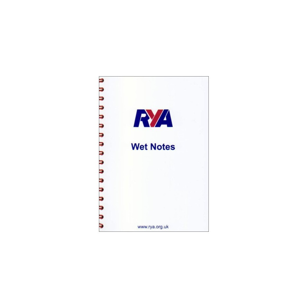 Royal-Yachting-Association Rya Wet Notes Size 12