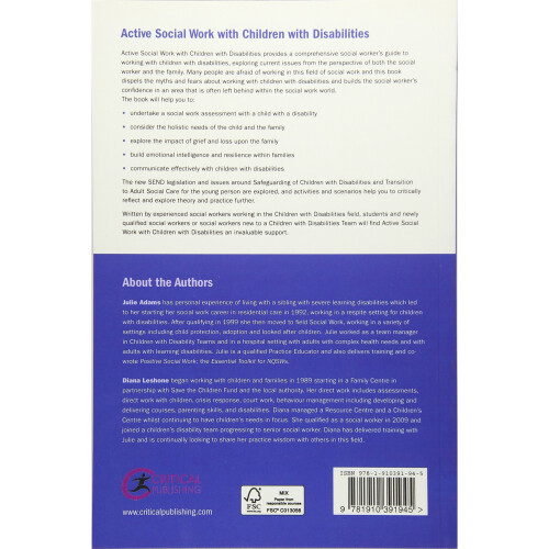 Active Social Work with Children with Disabilities (Critical Skills for Social Work) 1