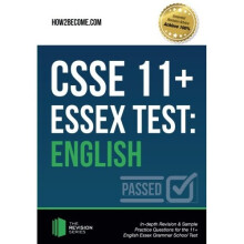CSSE Essex 11+ Test: English: In-depth Revision & Sample Practice Questions for the 11+ English Essex Grammar School Test (Puzzle Series)