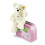 Steiff Steiff Lotte Teddy Bear in Suitcase (White) 1