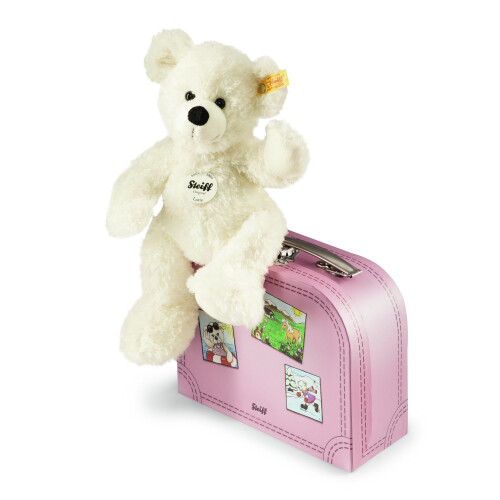 Steiff Steiff Lotte Teddy Bear in Suitcase (White)