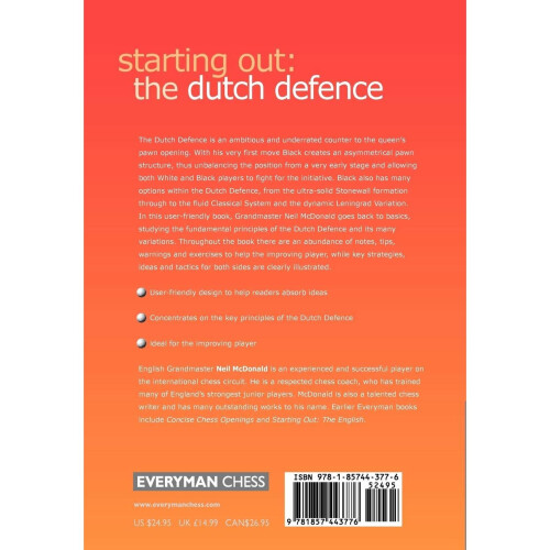 Starting Out: Dutch Defence (Starting Out Series) 2
