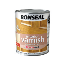 Ronseal RSLIVGCL250 Vernice per interni trasparente lucida ad asciugatura rapida, 250 ml
