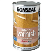 Ronseal 750ml Quick Dry Satin Interior Varnish - French Oak
