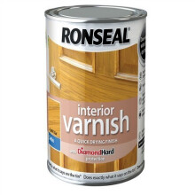 Ronseal RSLIVSLO250 250ml Vernice satinata per interni ad asciugatura rapida - Rovere chiaro