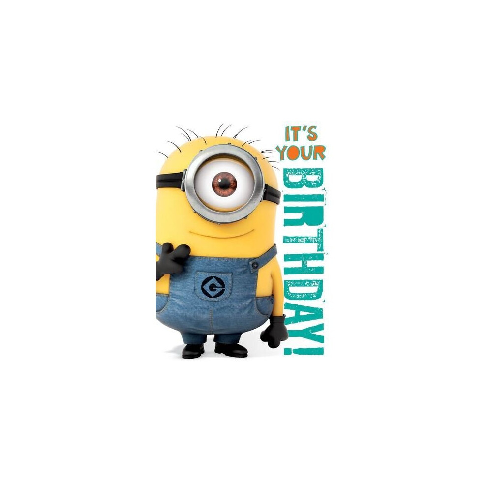 Despicable Me General Birthday Sound Card