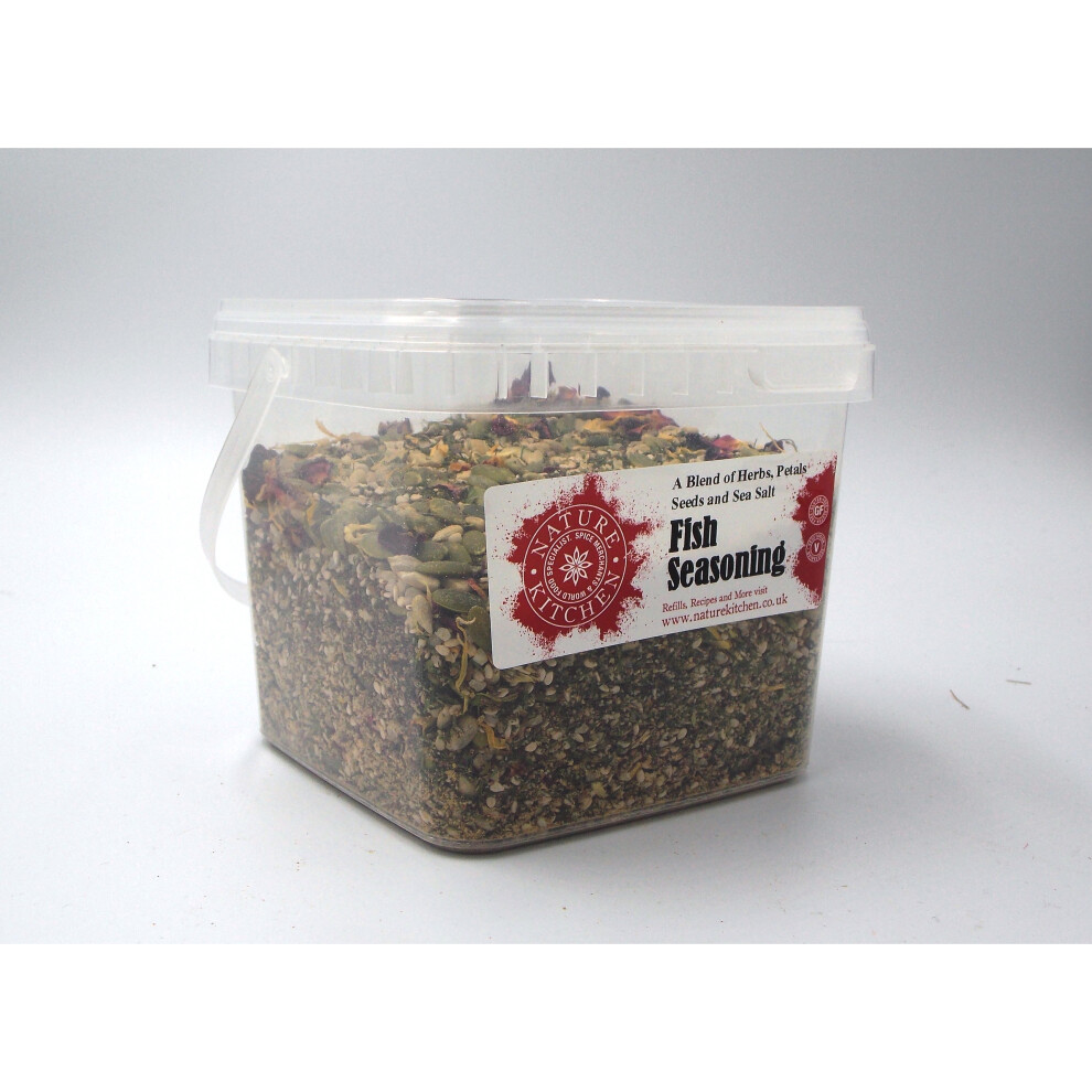 FISH SEASONING HAND CRAFTED SPICE BLEND - LARGE TUB